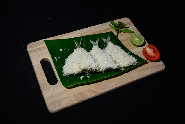 เนื้อปลาชุบเกล็ดขนมปัง